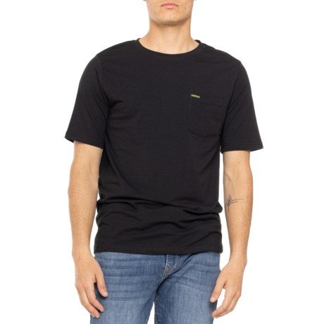 Stanley Pocket T-Shirt - Short Sleeve in Black