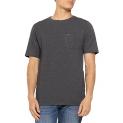 Stanley Pocket T-Shirt - Short Sleeve in Charcoal Heather