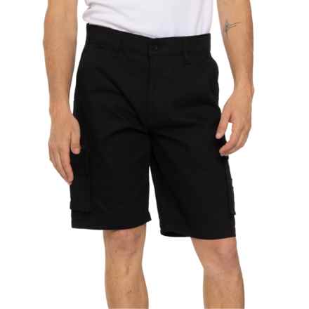Stanley Stretch Baby Ripstop Cargo Shorts in Classic Black