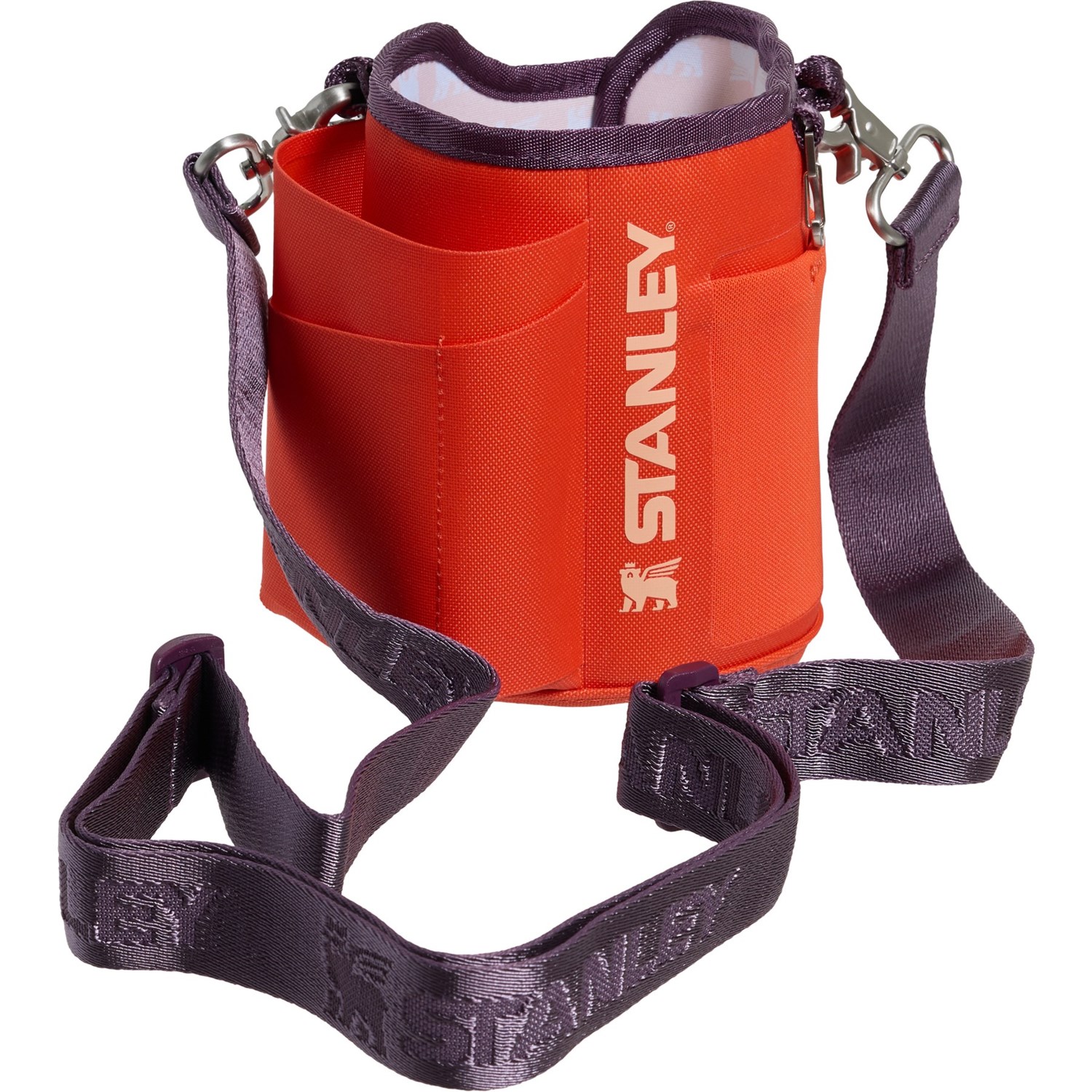 Bolso Portavasos STANLEY Quencher Carry-All 40 Oz - Unisex, Poliéster Reciclado, Color Tigerlily Plum