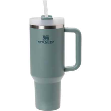 Stanley The Flowstate Quencher H2.0 Tumbler - 40 oz., Vacuum Insulated in Shale/Milky White Ld