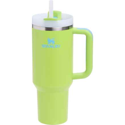 Stanley The Flowstate Quencher H2.O Tumbler - 40 oz., Vacuum Insulated in Bright Lime