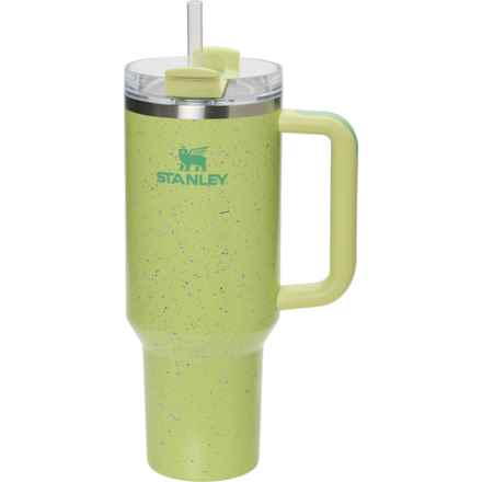 Stanley The Flowstate Quencher H2.O Tumbler - 40 oz., Vacuum Insulated in Citron Speckle