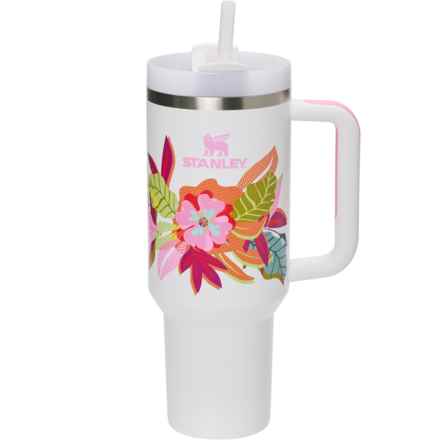 Stanley The Flowstate Quencher H2.O Tumbler - 40 oz., Vacuum Insulated in Frost Tropic