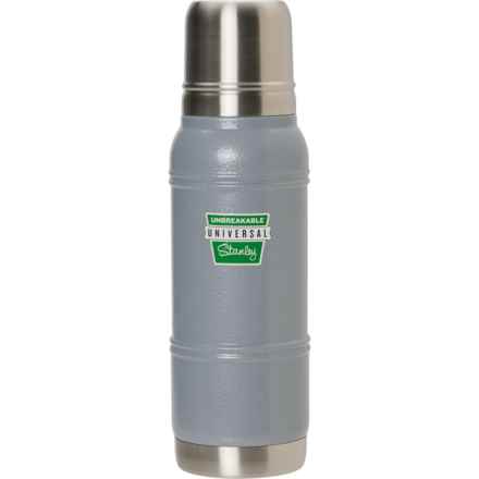Stanley The Milestones Unbreakable 4D Thermology Bottle - 1.1 qt. in 1960 Hammertone Silver