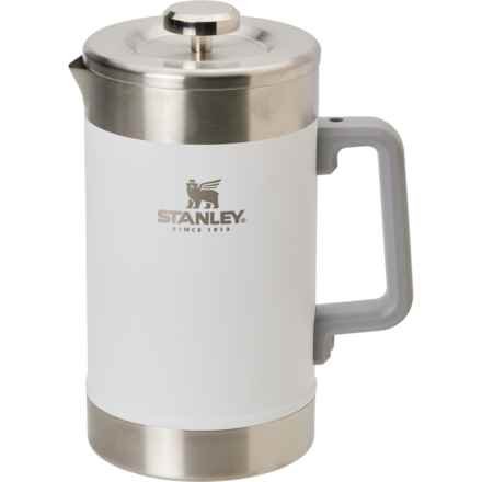 Stanley The Stay Hot Classic Vacuum-Insulated French Press - 48 oz. in Polar