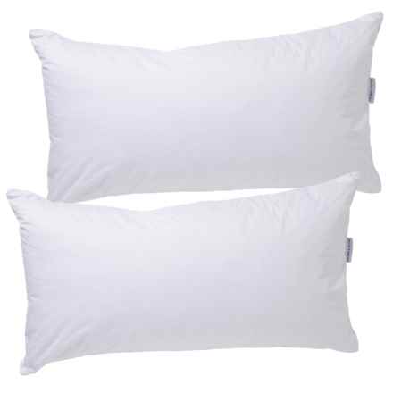 Stearns & Foster King 230 TC Calm and Comfort Pillows - 2-Pack, White in White