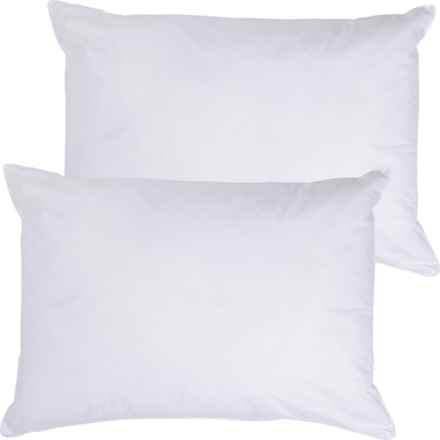 Stearns & Foster Standard-Queen 230 TC Calm and Comfort Pillows - 2-Pack, White in White