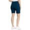 5WXFN_2 Stella Parker Tummy Control Pull-On Shorts - UPF 50, 9”