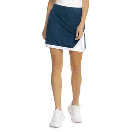 Stella Parker Tummy Control Side Split Skort - UPF 50 in Navy