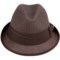 6638A_3 Stetson Fedora Hat - Linen-Cotton (For Men)