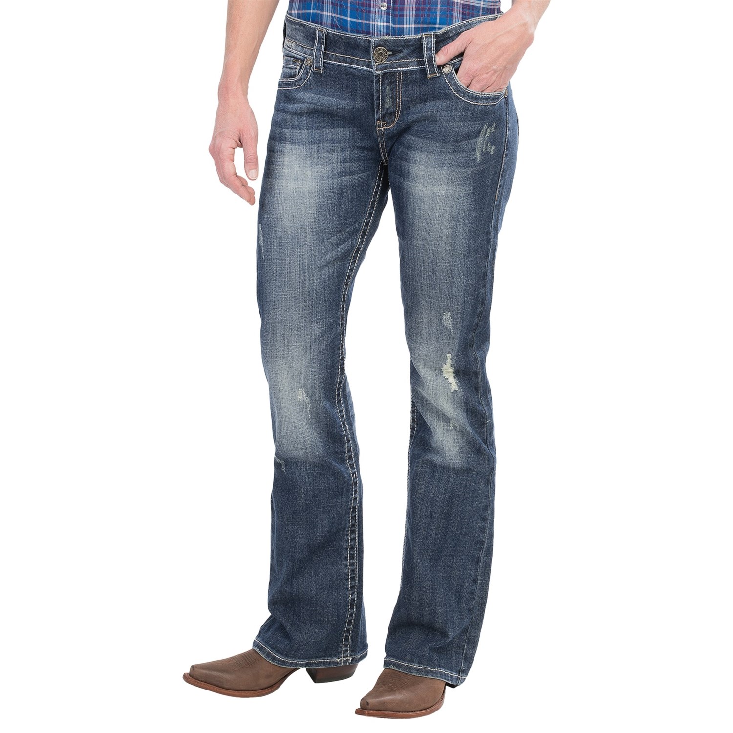 Stetson Flap Pocket Jeans (For Women) - Save 74%
