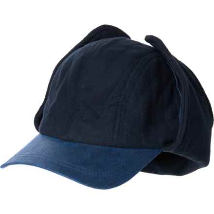 Stetson Fleece Winter Ear Flap Trooper Hat in Navy