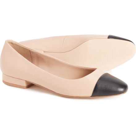 Steve Madden Blair Ballet Flats - Leather (For Women) in Tan Leather