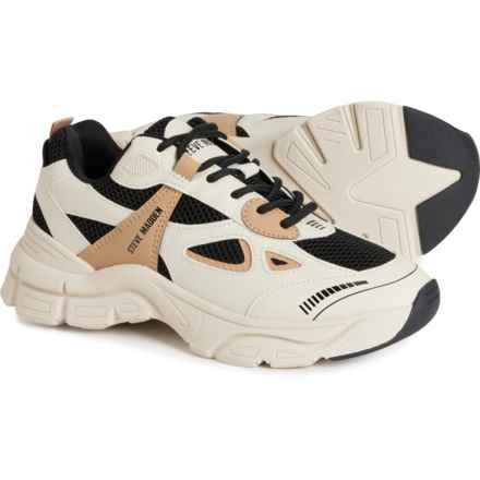 Steve Madden Clydie Chunky Sneakers (For Women) in Black And Tan