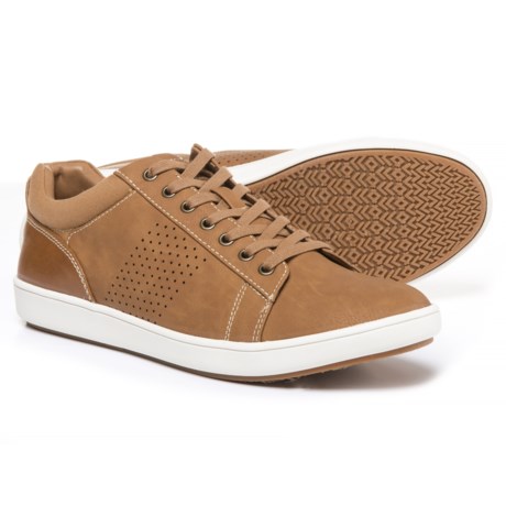 Steve Madden Fisk Sneakers (For Men) - Save 63% Steve Madden Fisk Sneakers - Vegan Leather (For Men) in Tan