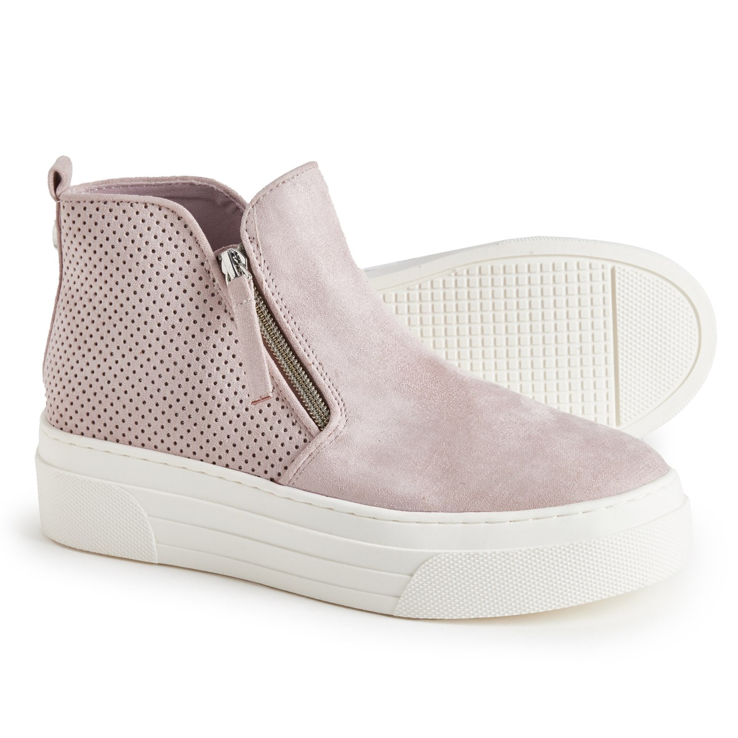 Steve madden high top slip ons online