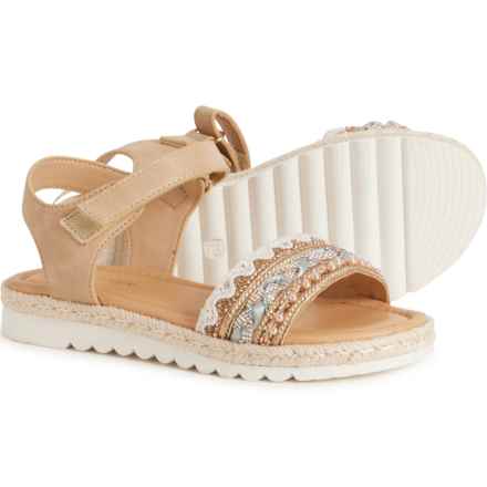 Steve Madden Girls Pacey Espadrille Sandals in Tan