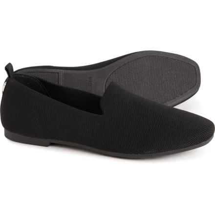 Steve Madden Raine Mesh Square Toe Shoes - Slip-Ons (For Women) in Black