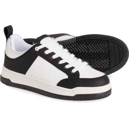 Steve Madden Renigade Sneakers - Leather (For Women) in Black/White