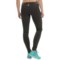 121DX_2 Steve Madden Space-Dyed Color-Block Run Tights (For Women)