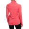121DR_2 Steve Madden Space-Dyed Shirt - Zip Neck, Long Sleeve (For Women)
