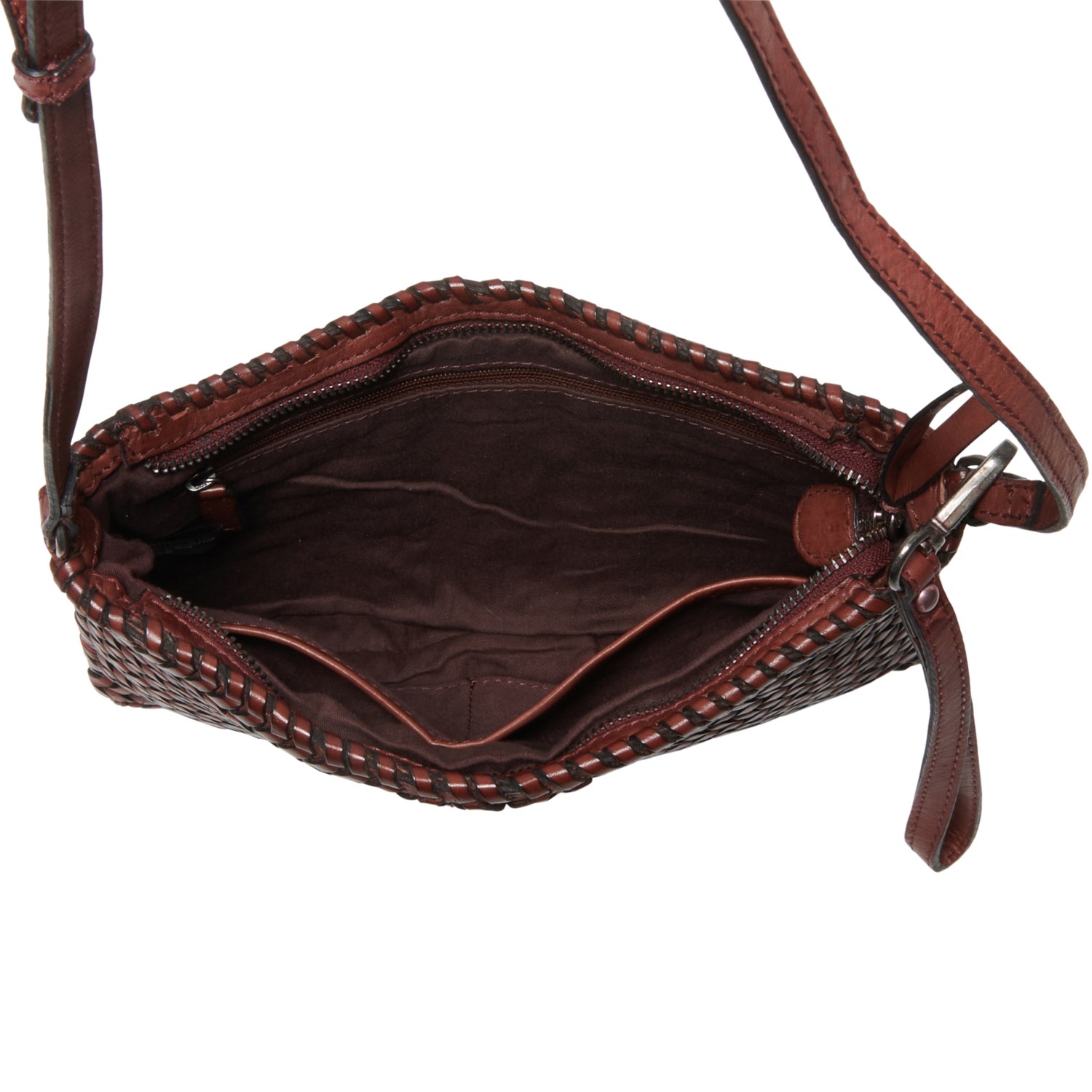 Stichwell Dragon Weave Crossbody Bag (For Women) Save 52