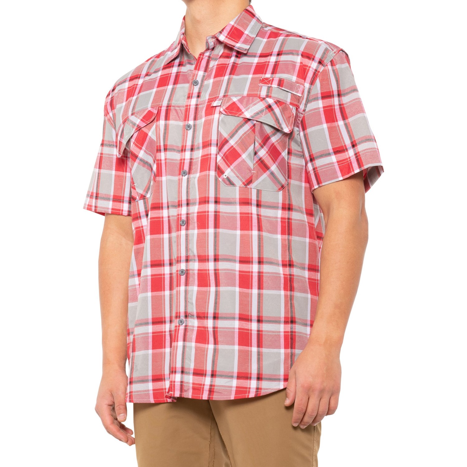 Stillwater Supply Co Plaid Outdoor Woven Shirt - Short Sleeve - For Men ...