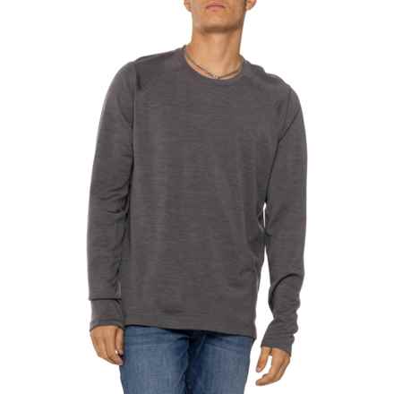 Stio Basis PeakWool Midweight Base Layer Top - Merino Wool, Long Sleeve in Magnet Heather