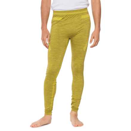 Stio Basis Seamless Midweight Base Layer Tights in Bullfrog Heather