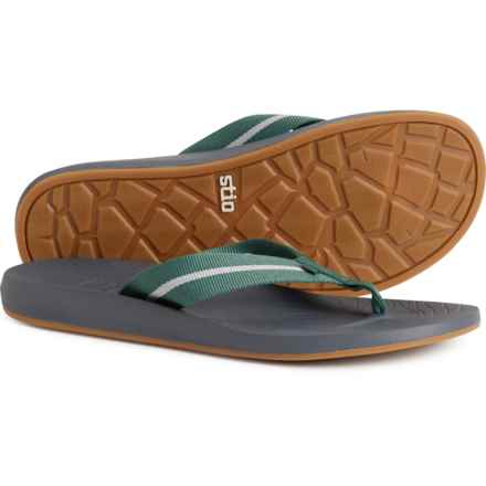 Stio Bircher Flip-Flops (For Men) in Ranger Green