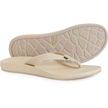 Stio Bircher Flip-Flops (For Women) in Bone