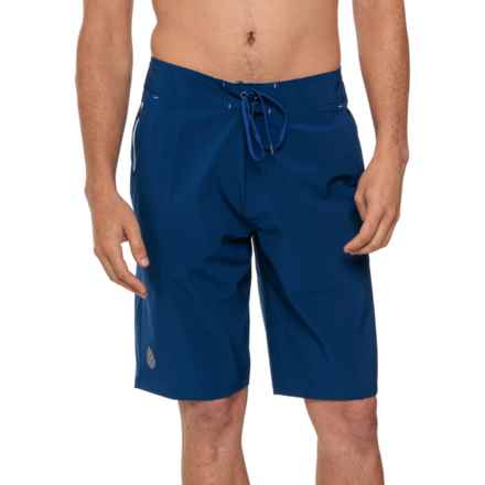 Stio CFS Boardshorts - UPF 50+ in Cobalt Night
