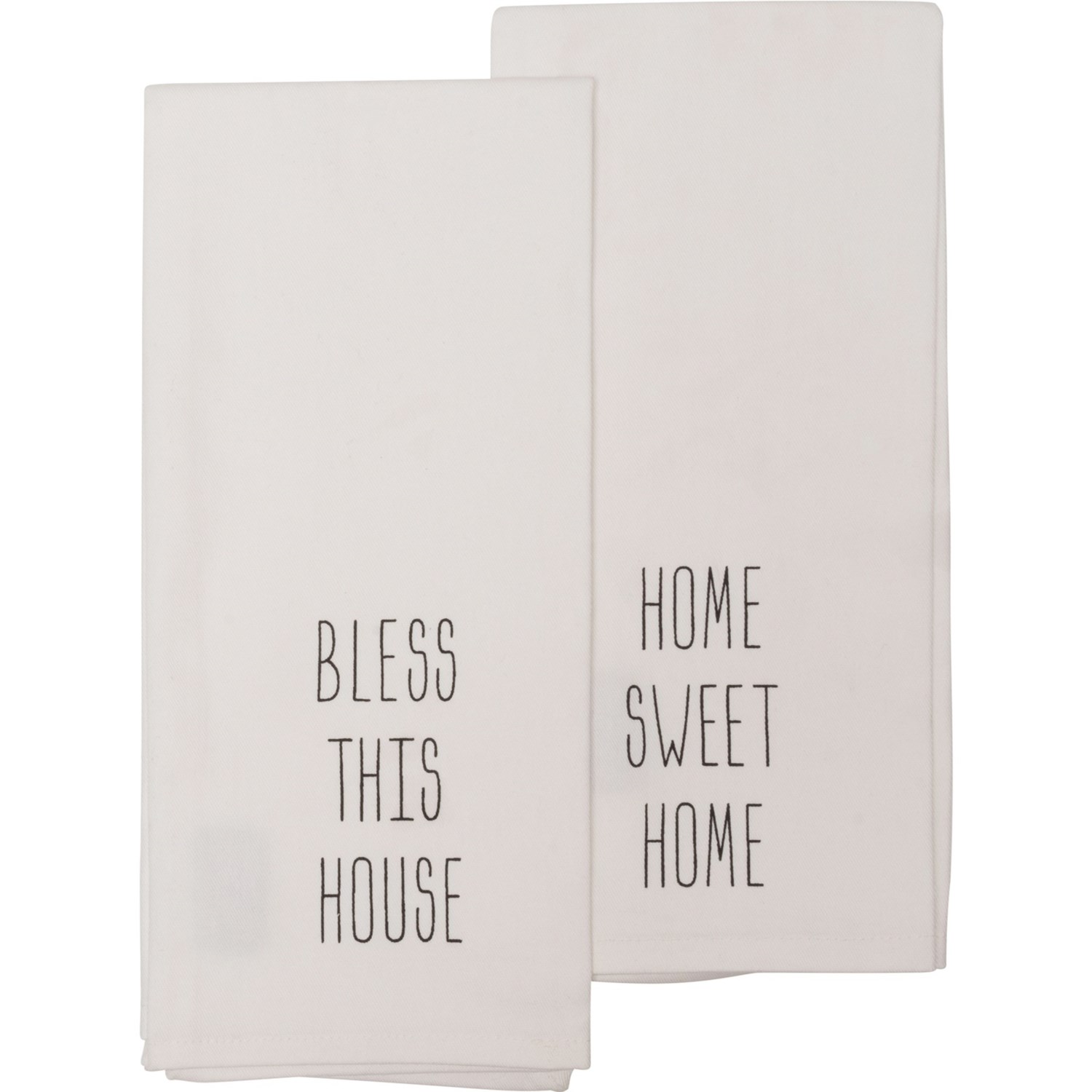 white kitchen towels