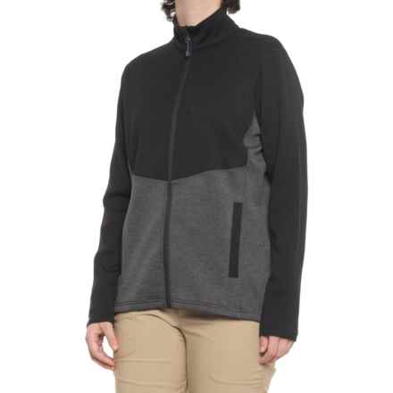 Storm Creek Navigator Jacket in Black/Dark Heather Grey