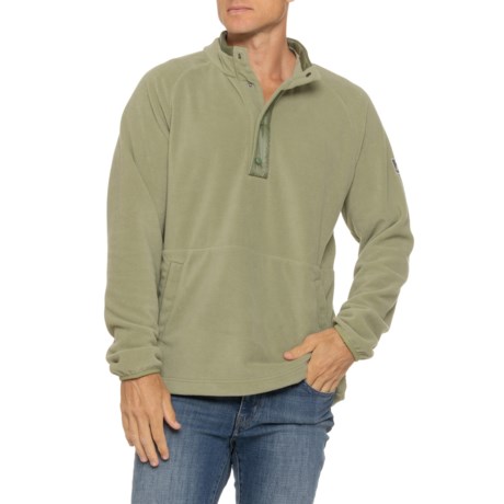 (取寄) ストレイフ アヤックス フリース セーター - スナップ ネック Strafe Ajax Fleece Sweater - Snap Neck  Moss Strafe Ajax Fleece Sweater - Snap Neck - Save 74%