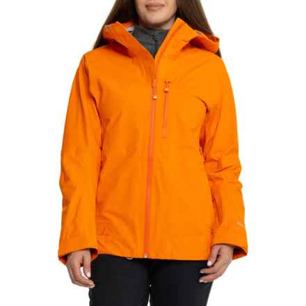 Strafe Meadow Ski Jacket - Waterproof in Tangerine