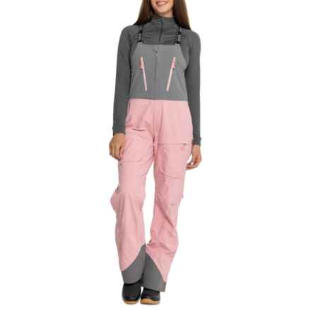 Strafe Scarlett Bib Ski Pants - Waterproof in Blush