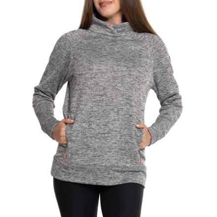 Strafe Tech Wrap Collar Shirt - Long Sleeve in Charcoal