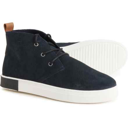 Strauss + Ramm The Chukka Sneakers - Suede (For Men) in Navy