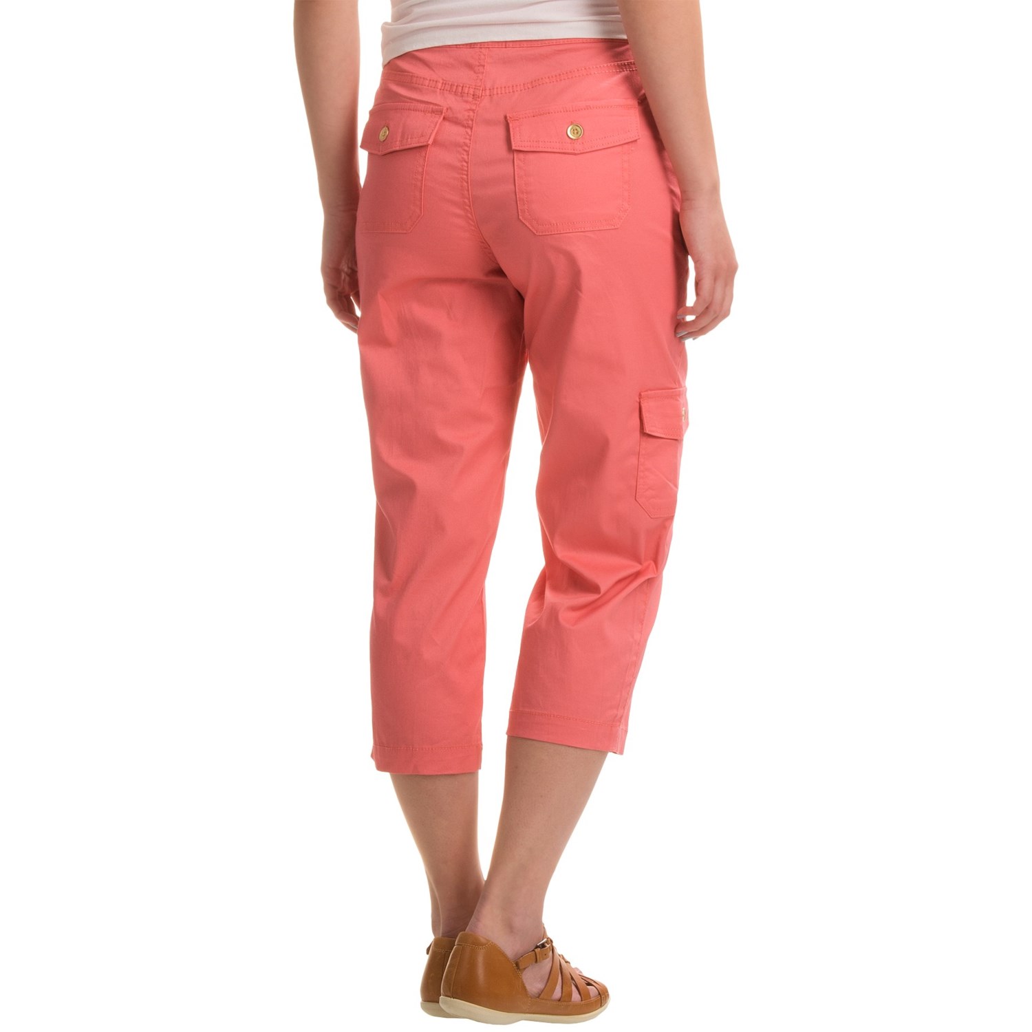 women's lightweight cargo capris