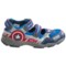 9262N_4 Stride Rite Captain America Sandals (For Toddler Boys)