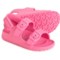 Stride Rite Girls Cruz Sandals in Dark Pink
