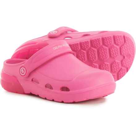 Stride Rite Girls Lighted Bray Clogs in Pink