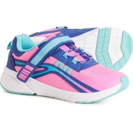 Stride Rite Girls M2P Journey 3.0 Adaptable Sneakers in Pink