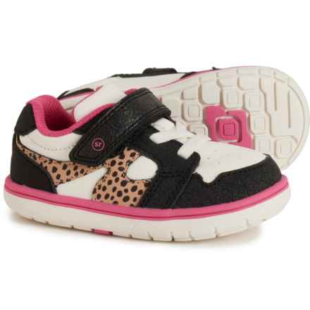 Stride Rite Little Girls London Sneakers - Leather in Leopard