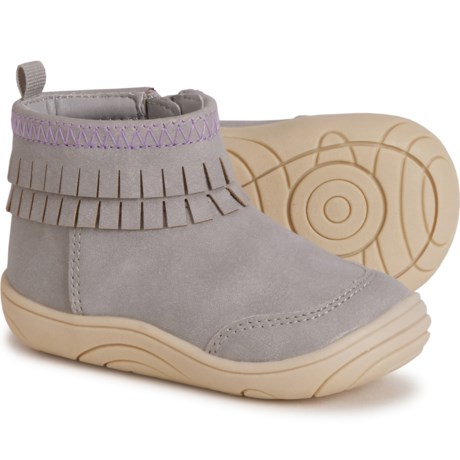 Stride Rite Toddler Girls Bianca Booties in Grey