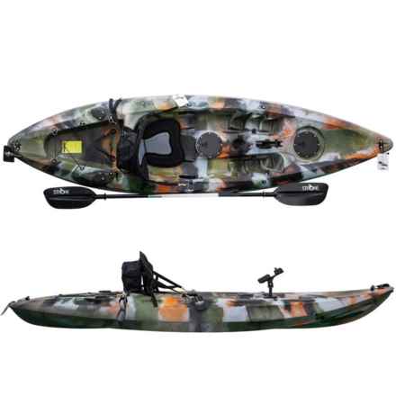STROKE Helen Fishing Kayak with Paddle - 9’6” in Camo