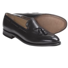 Stuart & Laud Philip Shoes - Calfskin, Slip-Ons (For Men) in Black Calf - Closeouts