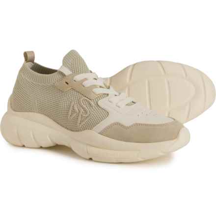 Stuart Weitzman 5050 Sneakers (For Women) in Light Beige/Off White